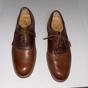 Sperry Top Sider Mens 10.5M Gold Cup Bellingham Wingtip Oxfords Tan Leather